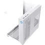 Hiditec SKY Caja Gaming Semitorre Blanca con Cristal Templado